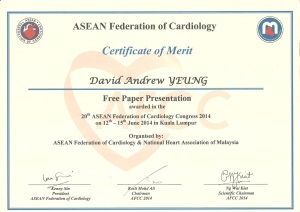 AFCC Certificate